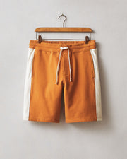 men's sweatshort colorblock